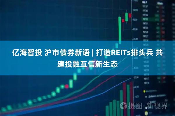 亿海智投 沪市债券新语 | 打造REITs排头兵 共建投融互信新生态