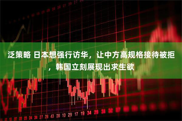 泛策略 日本想强行访华，让中方高规格接待被拒，韩国立刻展现出求生欲